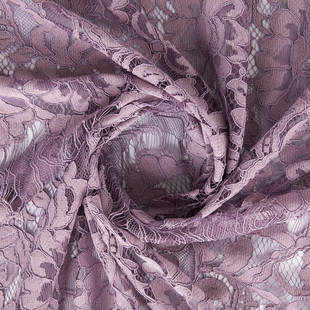 FINE MAUVE/IRIS | SAINT CORDED LACE | 22715 - Zelouf Fabrics