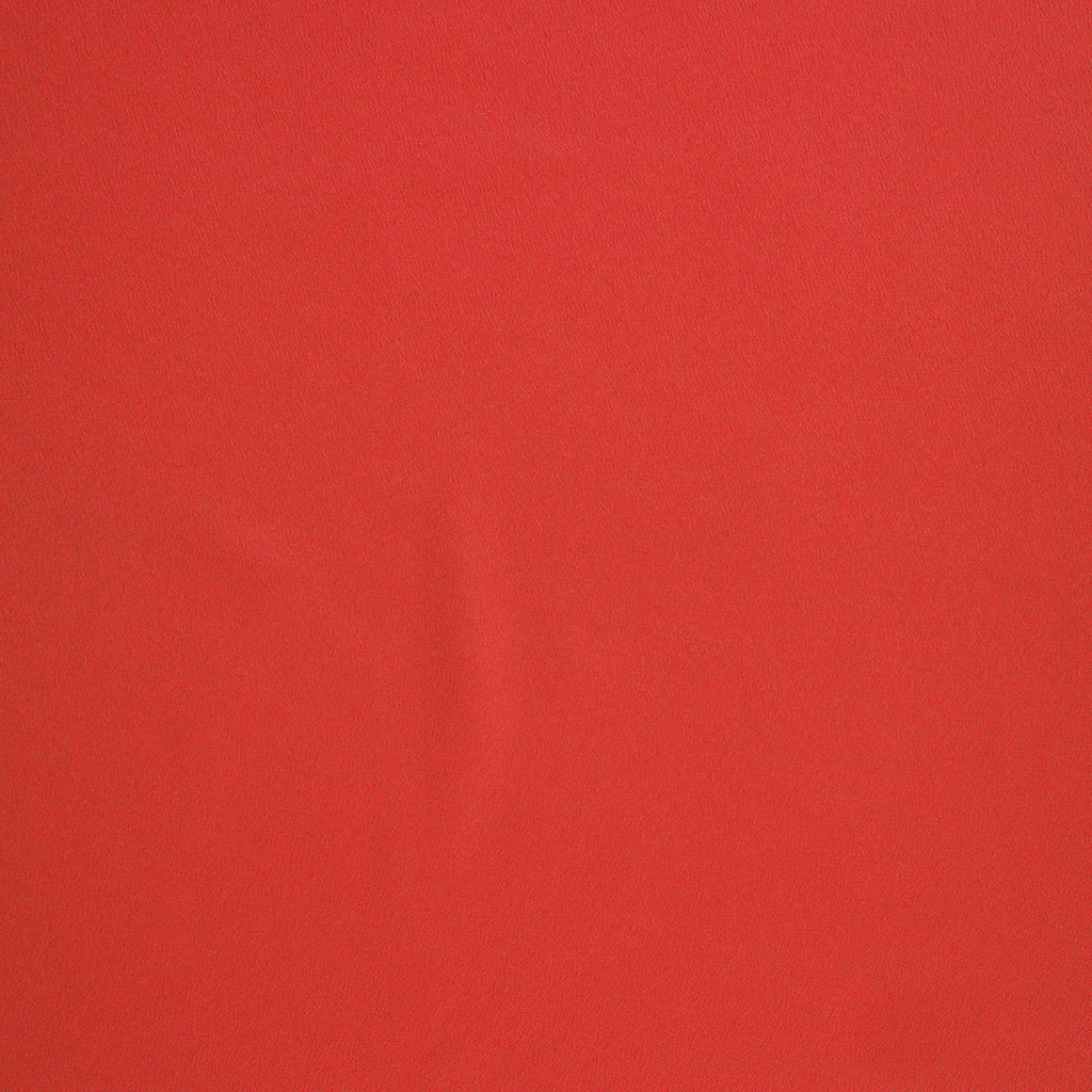 ORANGE RED | 050 - CREPE BACK SATIN - Zelouf Fabrics