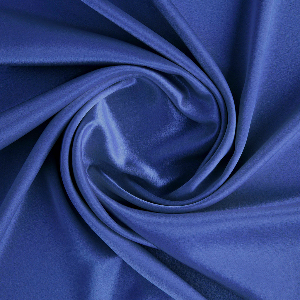 TROPIC BLU | 050 - CREPE BACK SATIN - Zelouf Fabrics