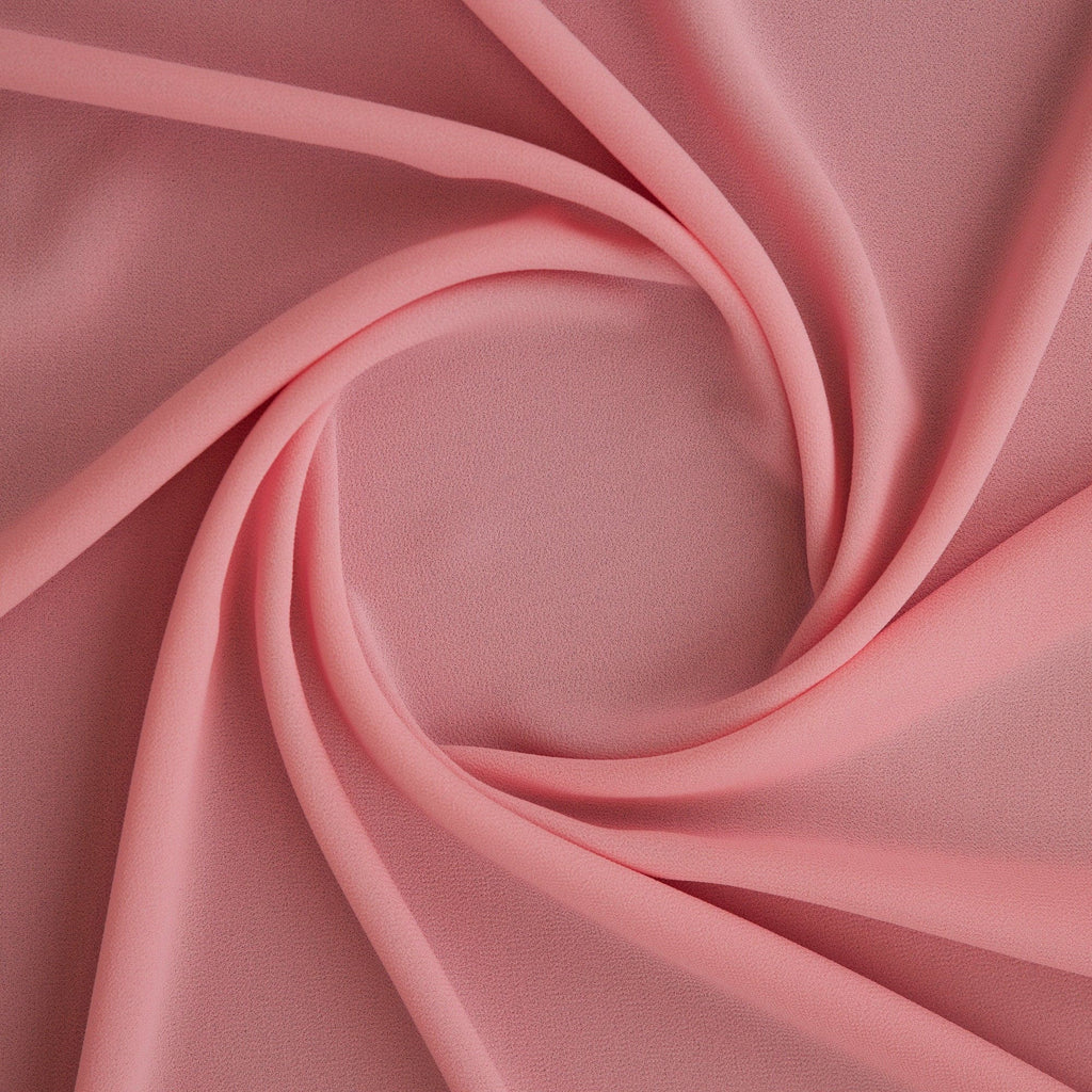 MILAN PINK | 1-PEBBLE CREPE GEORGETTE | 212 - Zelouf Fabric