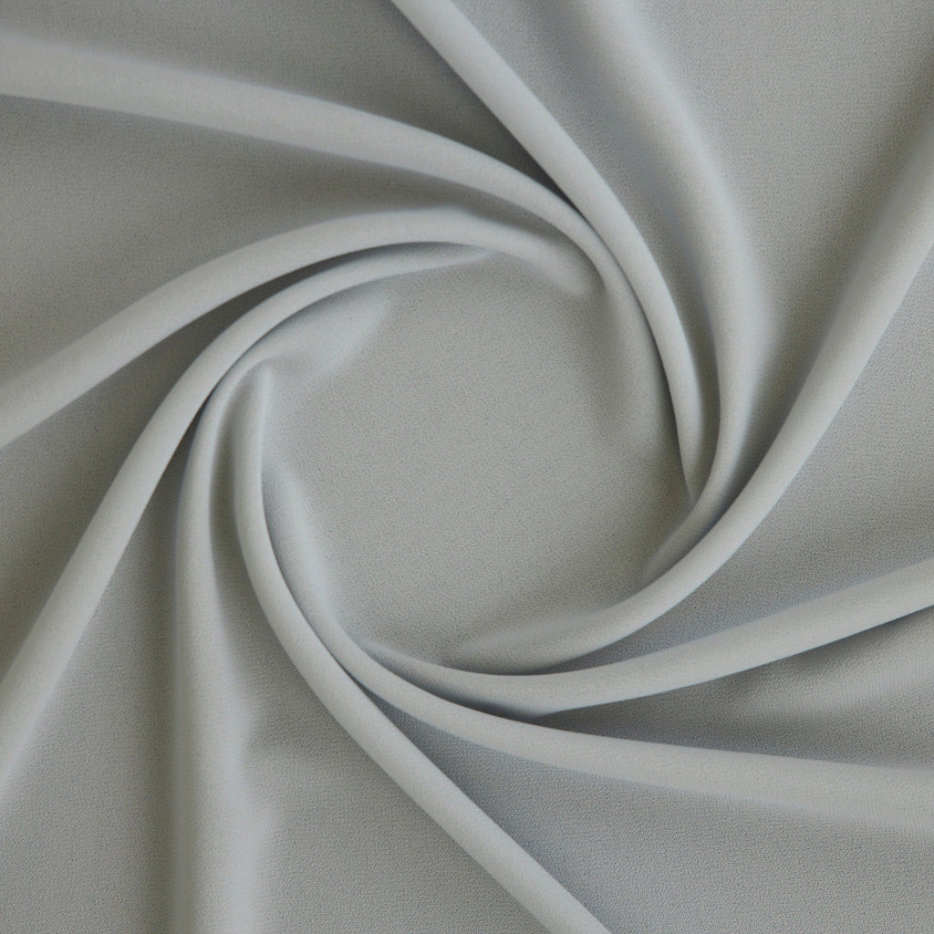 SILVER | 1-PEBBLE CREPE GEORGETTE | 212 - Zelouf Fabric