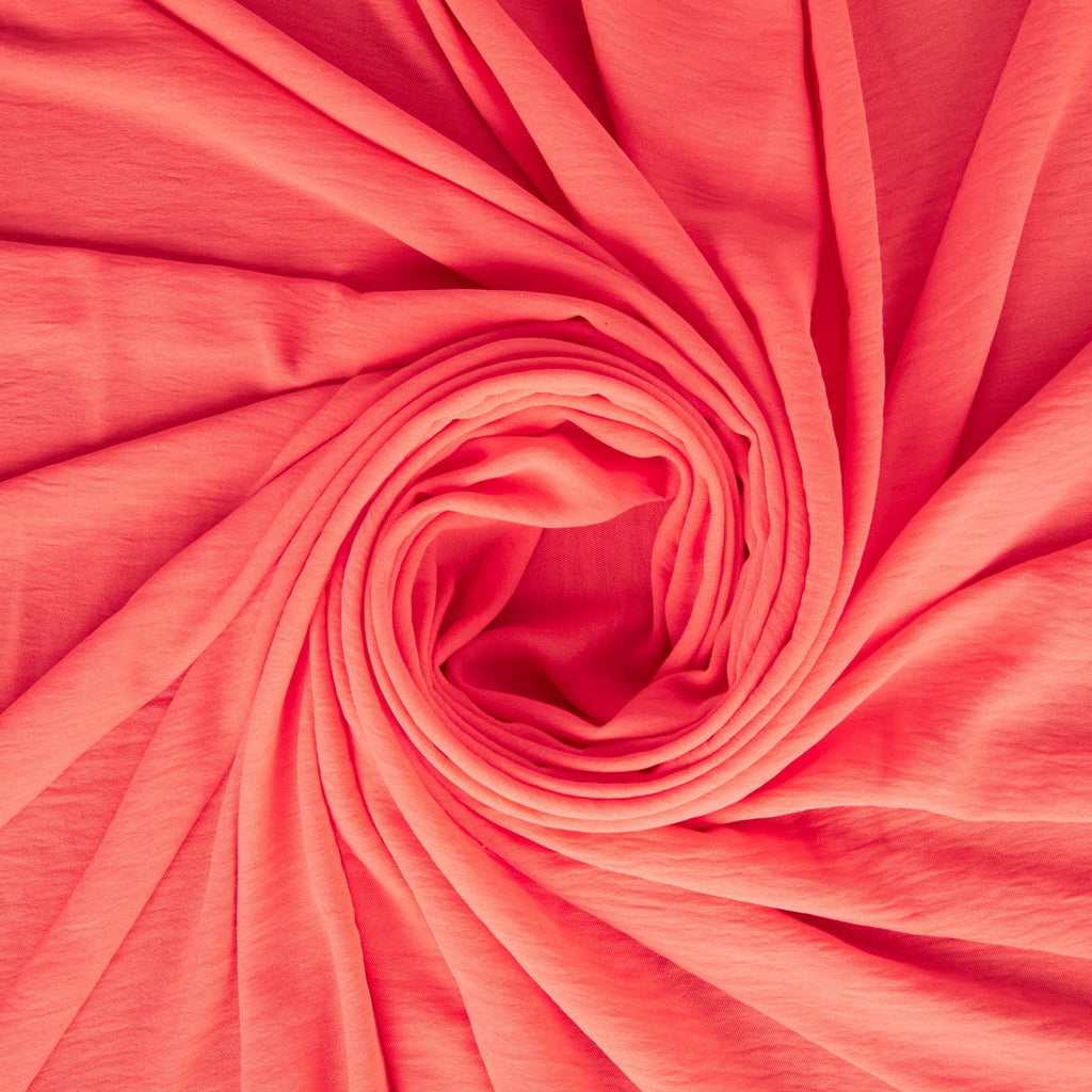 WASHER POLY | 3460 VIBRANT CORAL - Zelouf Fabrics