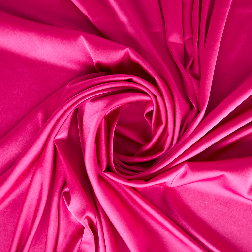 REBECCA CARNIVAL SATIN  | G89-SOLID MARVELOUS PINK - Zelouf Fabrics