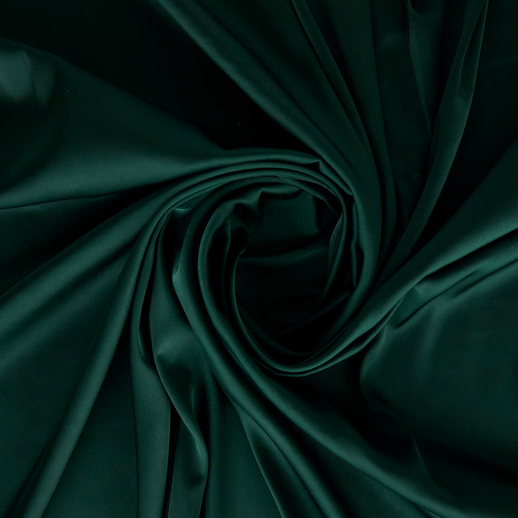 REBECCA CARNIVAL SATIN  | G89-SOLID MARVELOUS PINE - Zelouf Fabrics