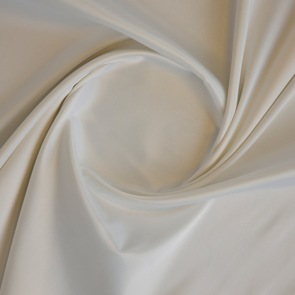 WHITE | 743 - P/E STRETCH SATIN - Zelouf Fabrics