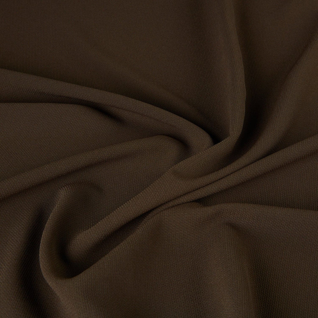 DK BROWN | 096 - MELISA CREPE - Zelouf Fabrics