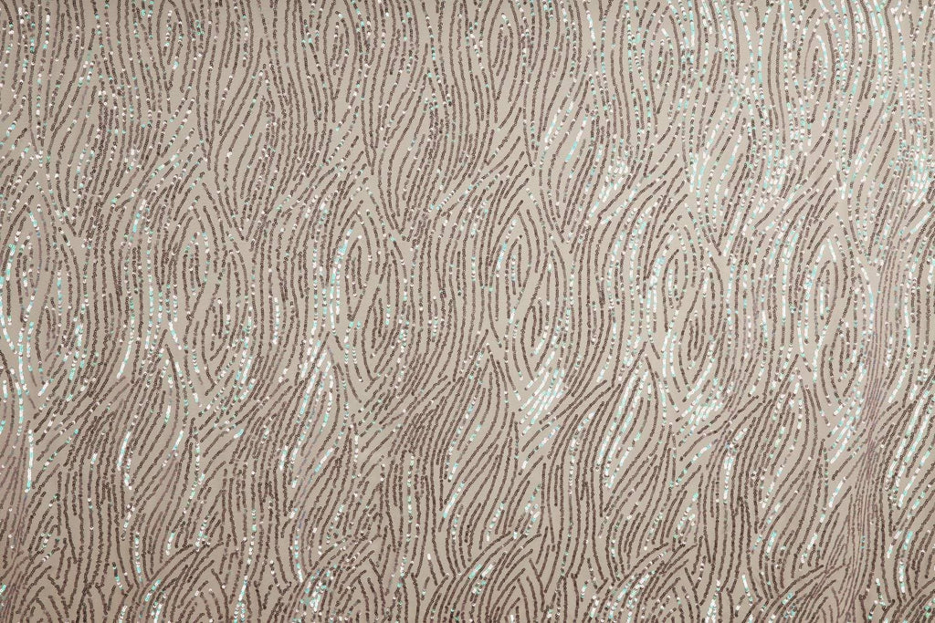 LILAC COMBO | 25812-IRID - SELENA IRIDESCENT SEQUIN STRETCH MESH - Zelouf Fabrics