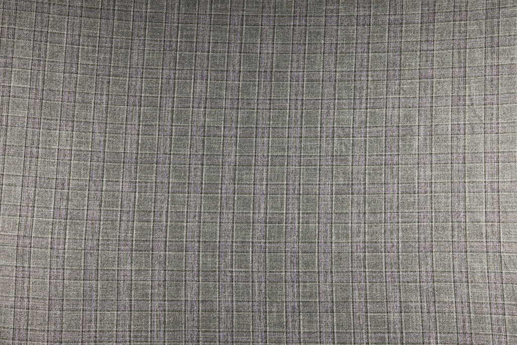 BLACK MULTI | 25911 - COLETTE PLAID SUITING - Zelouf Fabric