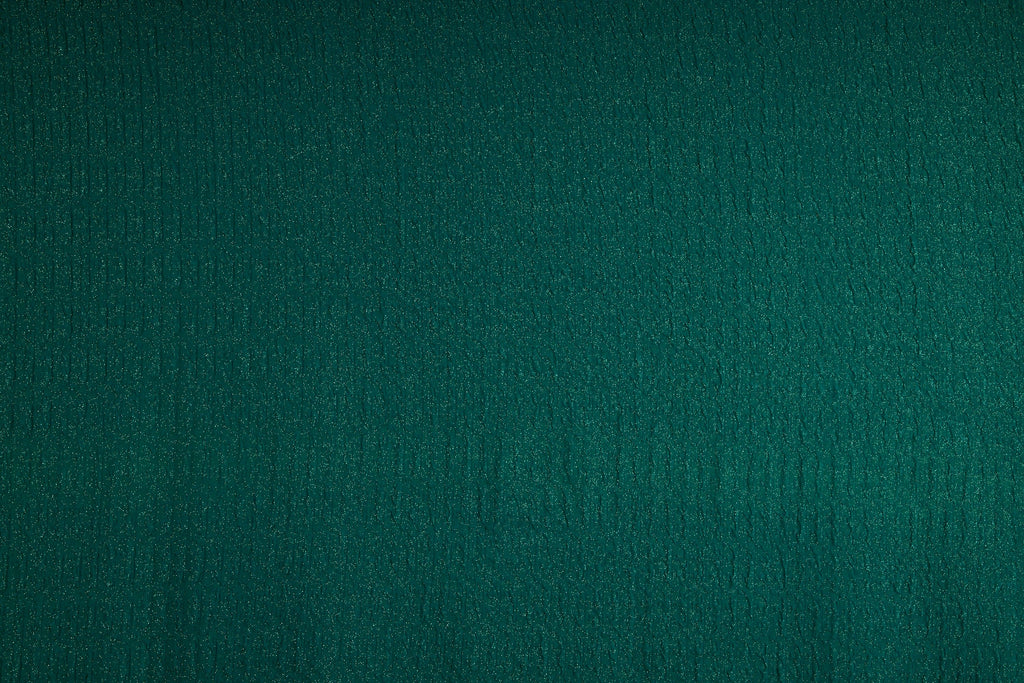 ARRESTING EMERALD | 25814 - HADEY FUKURO GLITTER KNIT - Zelouf Fabrics