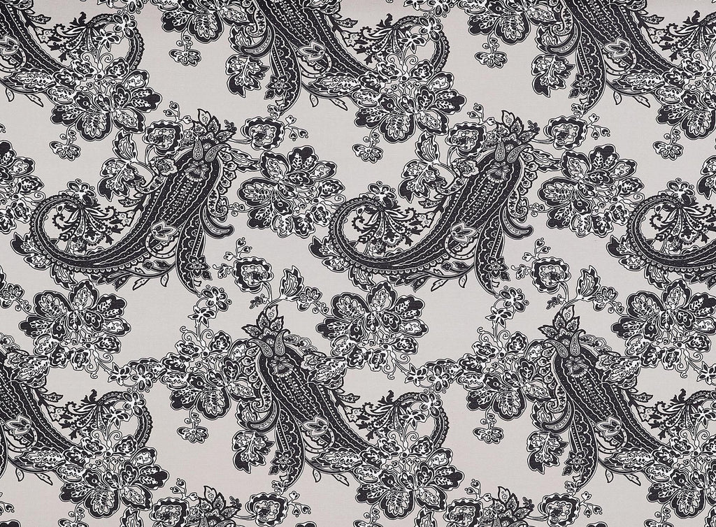 PAISLEY PONTE PRINT | 10095-2308  - Zelouf Fabrics