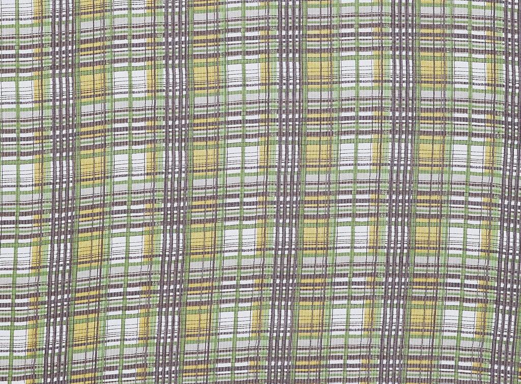 PLAID COTTON VOILE PRINT | 10100-5561  - Zelouf Fabrics