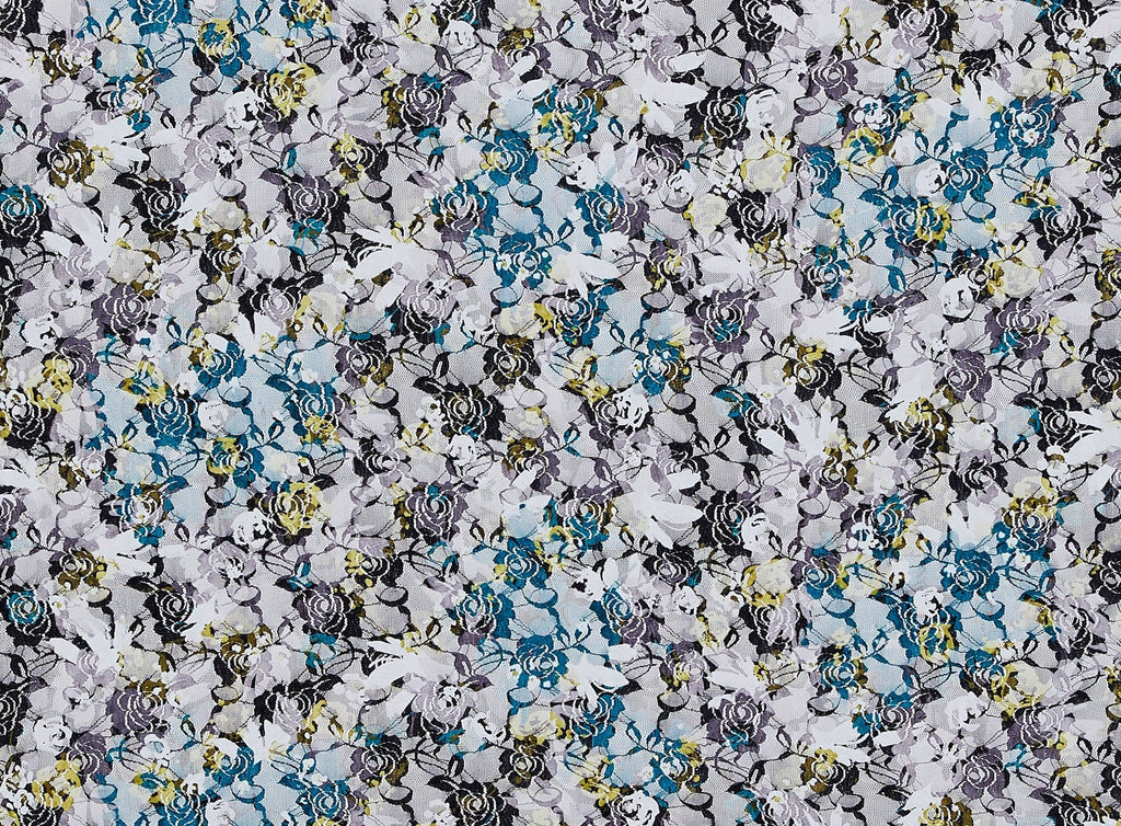FLORAL LACE PRINT  | 10194-3224  - Zelouf Fabrics