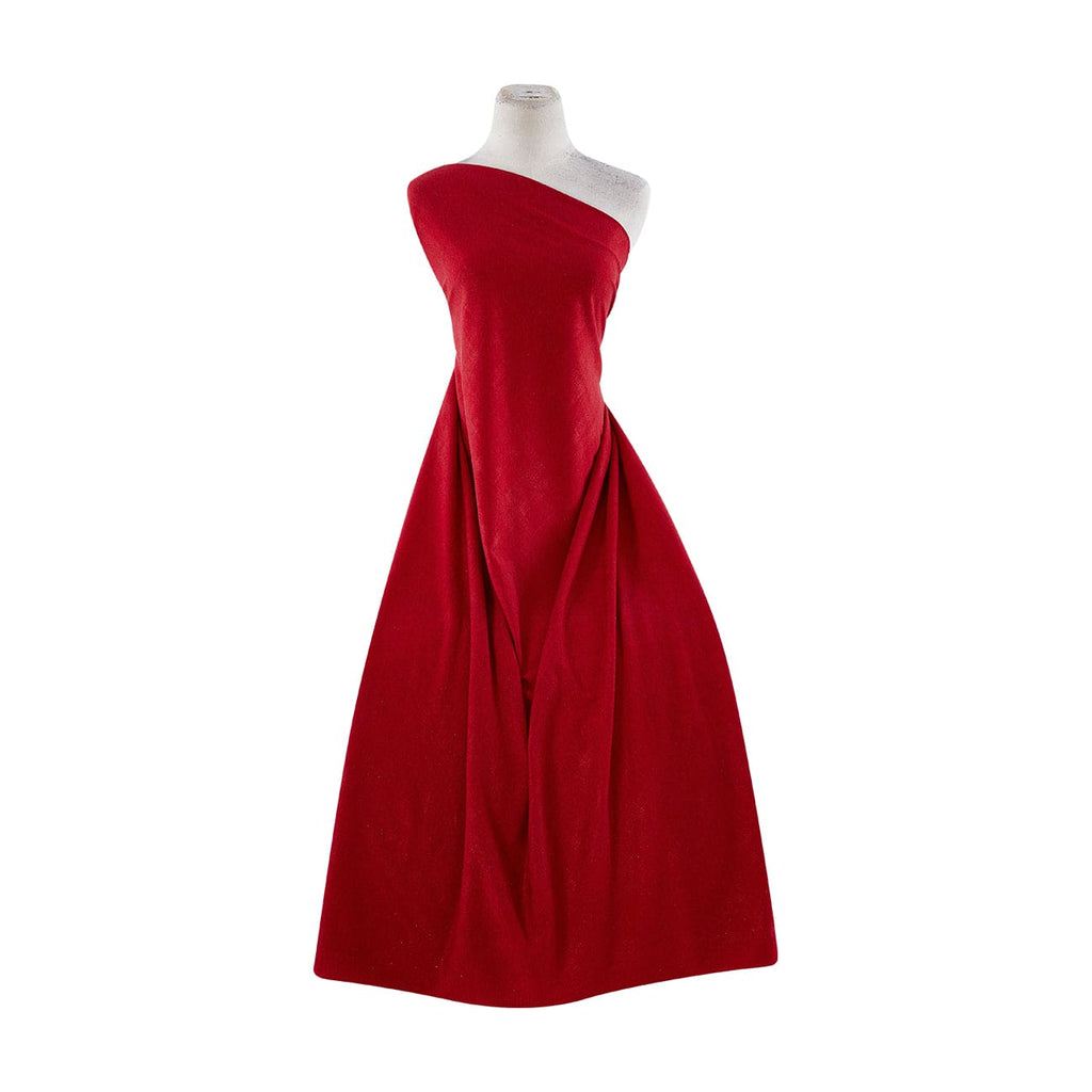 333 RED | 10205-1905 - TWIGGY SWEATER KNIT W/TONAL FOIL PRINT - Zelouf Fabrics