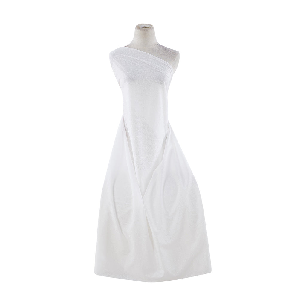 FLORAL COTTON BURNOUT | 10313-5560 111 WHITE - Zelouf Fabrics