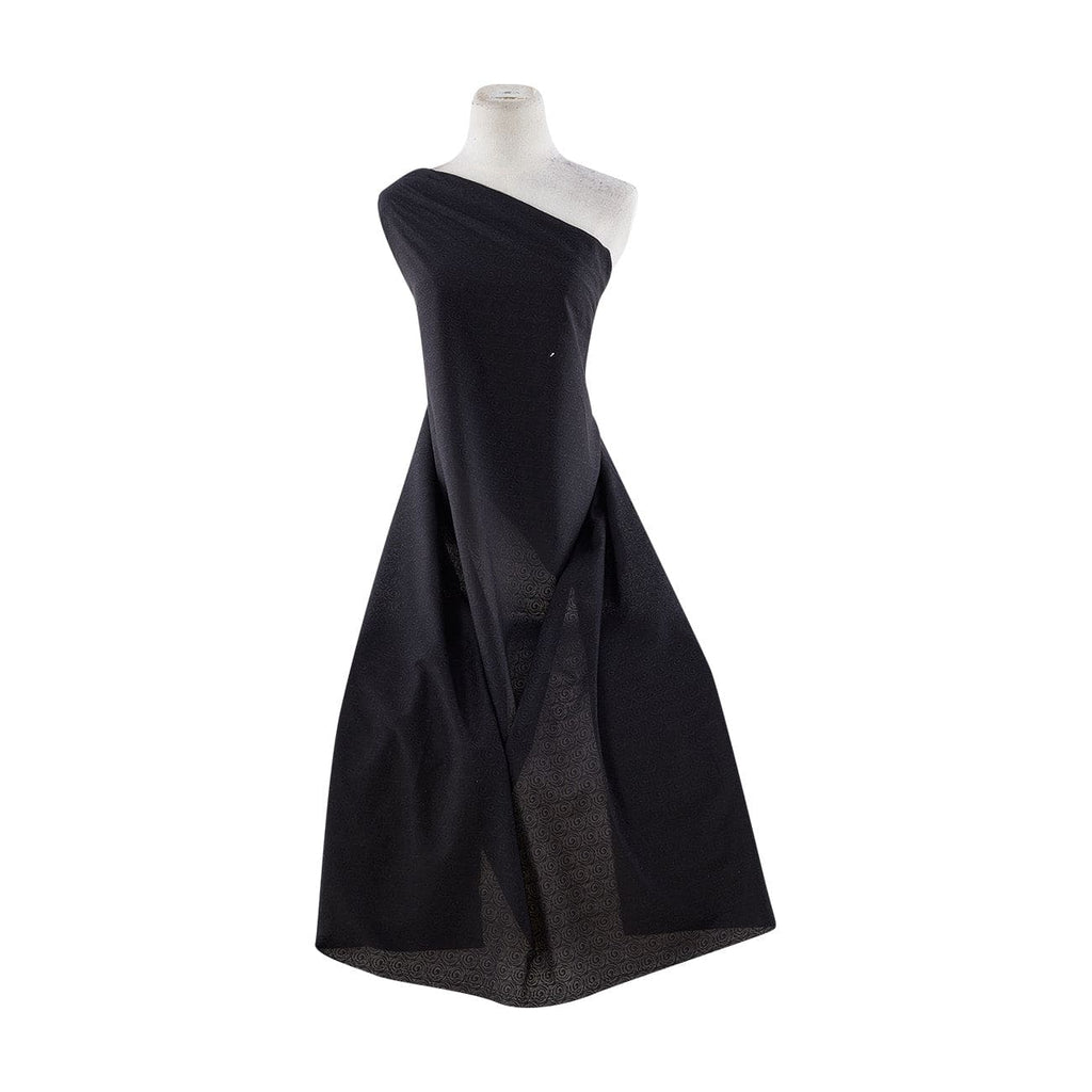 FLORAL COTTON BURNOUT | 10313-5560 999 BLACK - Zelouf Fabrics