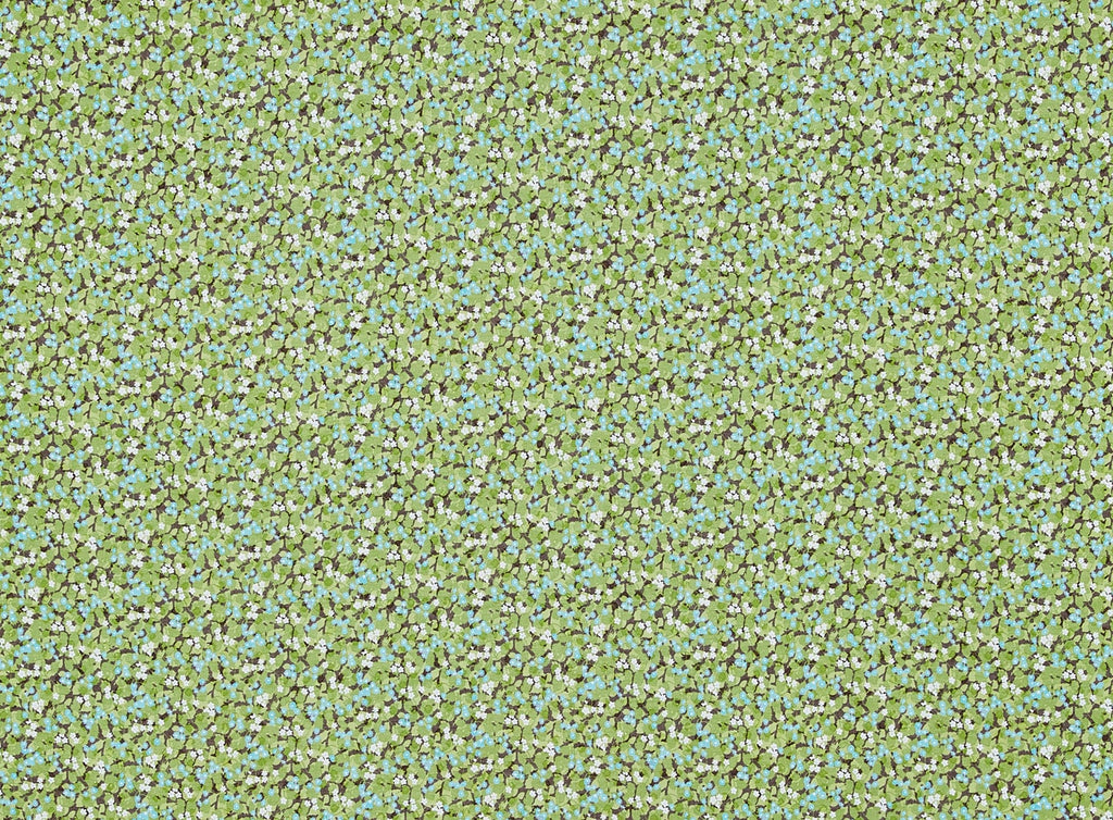 724 LIME/CHOC | 10331-5553 - COSMO PRINT - Zelouf Fabrics