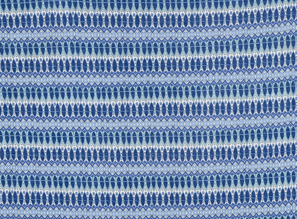 SPUN POLYESYER SPANDEX PRINT  | 10388-1188  - Zelouf Fabrics