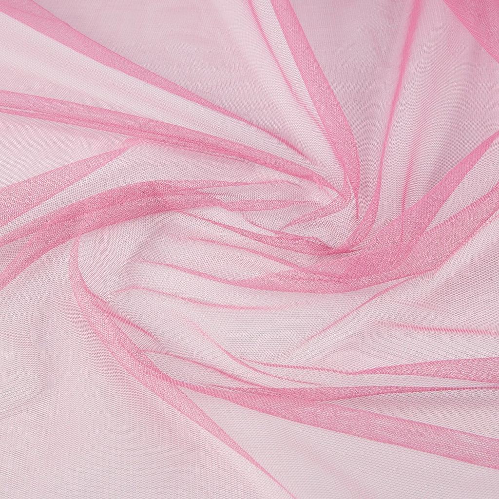 ROSEWOOD #53 | 1060-S-PINK - SOLID TULLE - Zelouf Fabrics