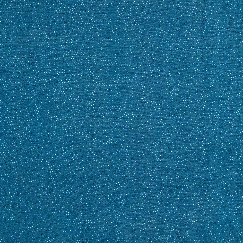 ISLAND SEA/S | 1061-BLUE SILVER - TULLE W/GLITTER - Zelouf Fabrics