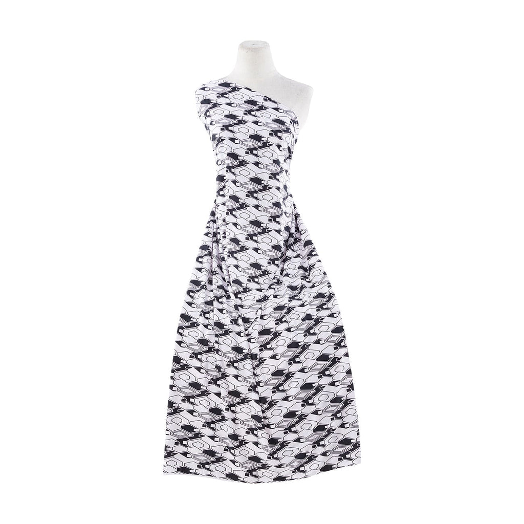 191 IVY/BLK | 10635-1399 - MAUI KNIT PRINT - Zelouf Fabrics