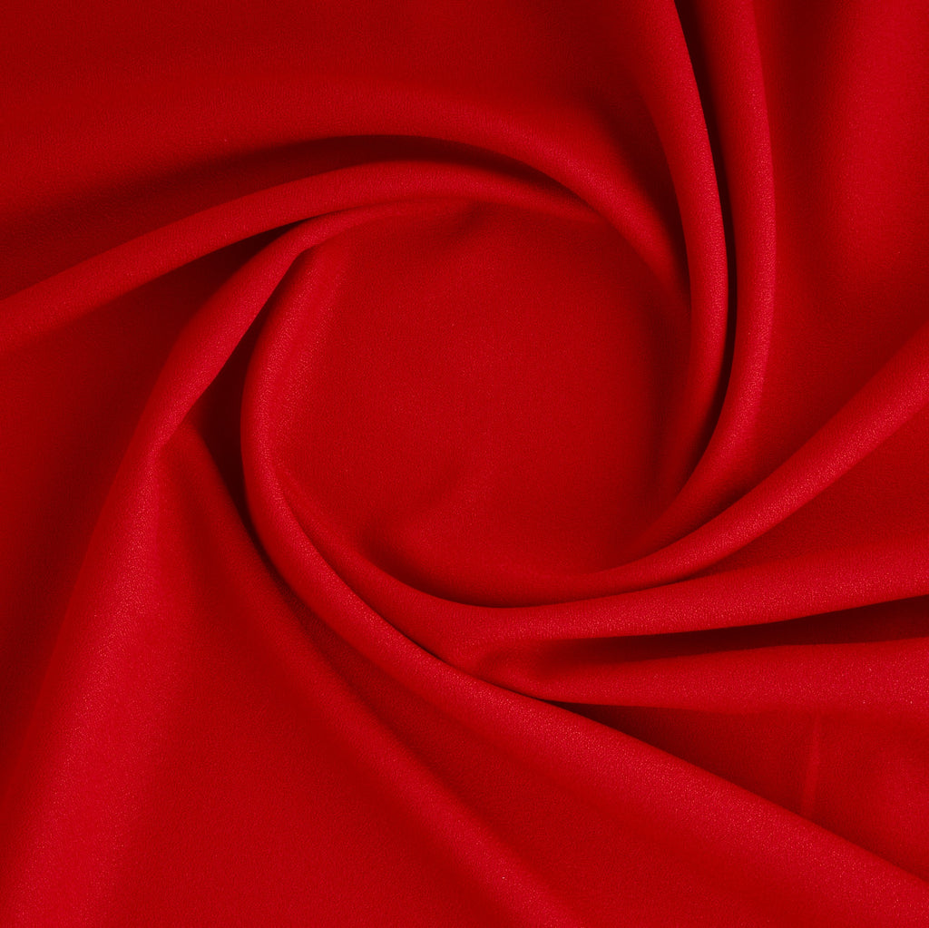 RED | 106 - Amuzen Crepe - Zelouf Fabrics