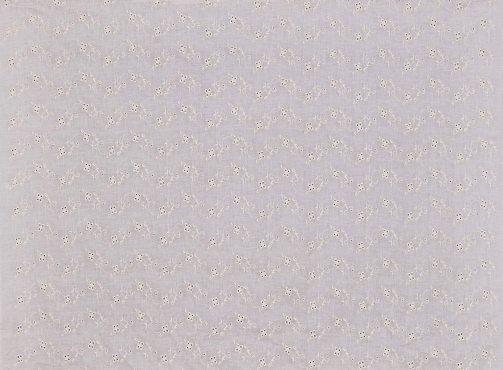 222 SAHARA KHAK | 10711-5554 - FLORAL EMBROIDERY EYELETS - Zelouf Fabrics