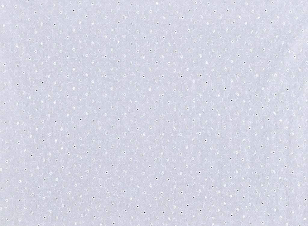EMBROIDERED COTTON EYELET | 10712-5554  - Zelouf Fabrics