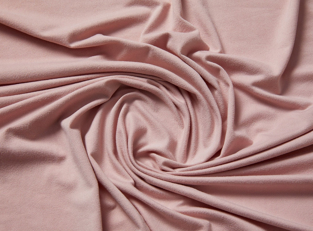 212 BLUSH | 1082 - LUXE BRUSHED DTY SOLID - Zelouf Fabrics