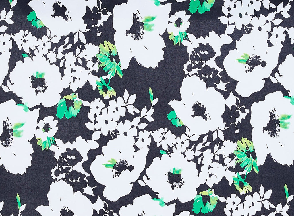 971 BLK/KELLY | 11061-1181 - PRINT ON ITY - Zelouf Fabrics