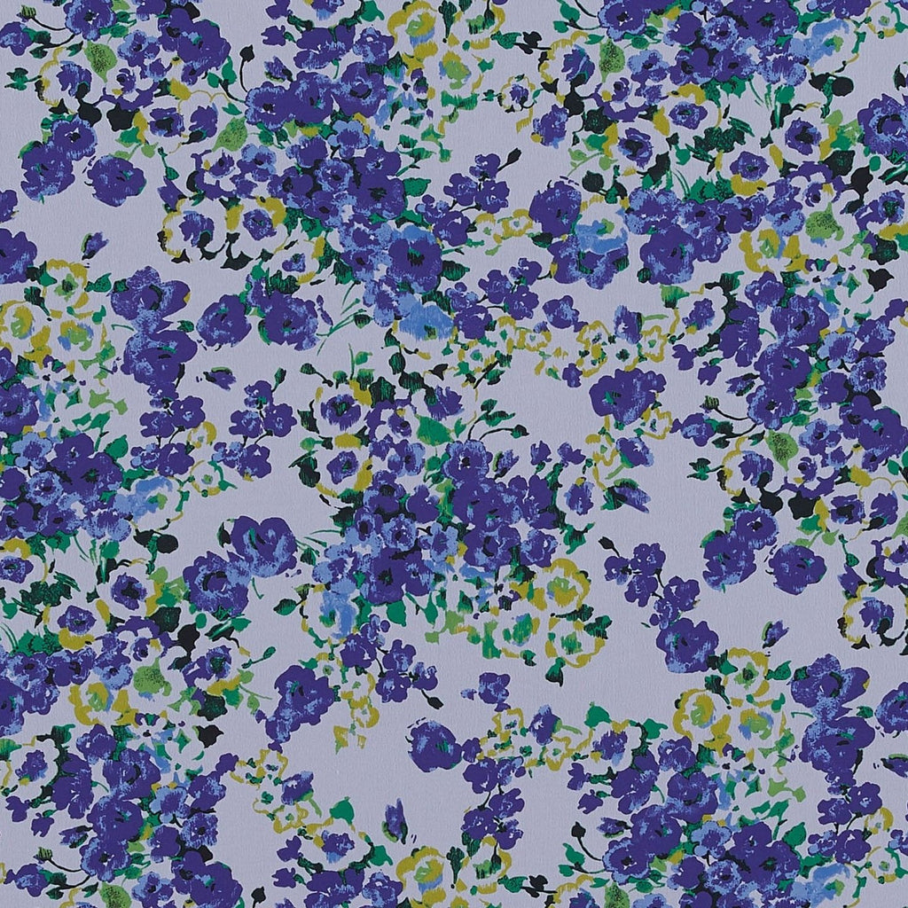 167 WHT/PURP | 11120-3333 - CHINESE HIGH MULTI CHIFFON PRINT - Zelouf Fabrics