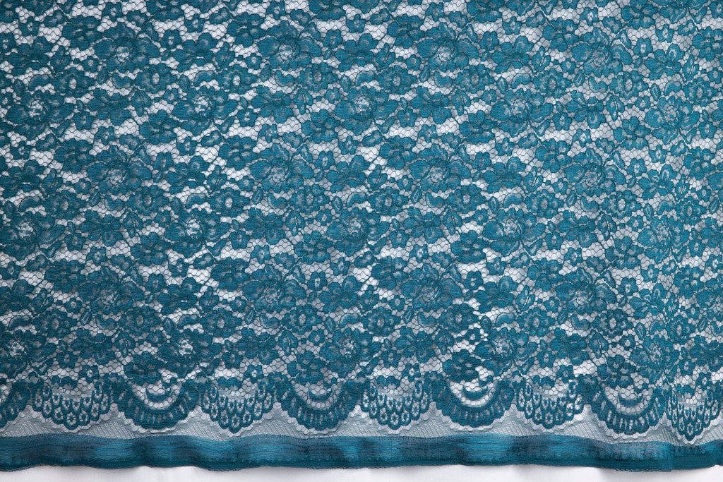 DELA FLORAL CORDED LACE  | 24385  - Zelouf Fabrics