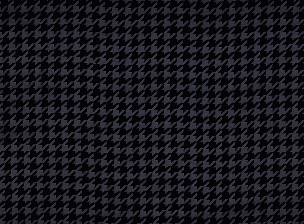 ASHLEY CHARMESUE SOLID W/BLACK FLOCKED  | 11495-7306F  - Zelouf Fabrics