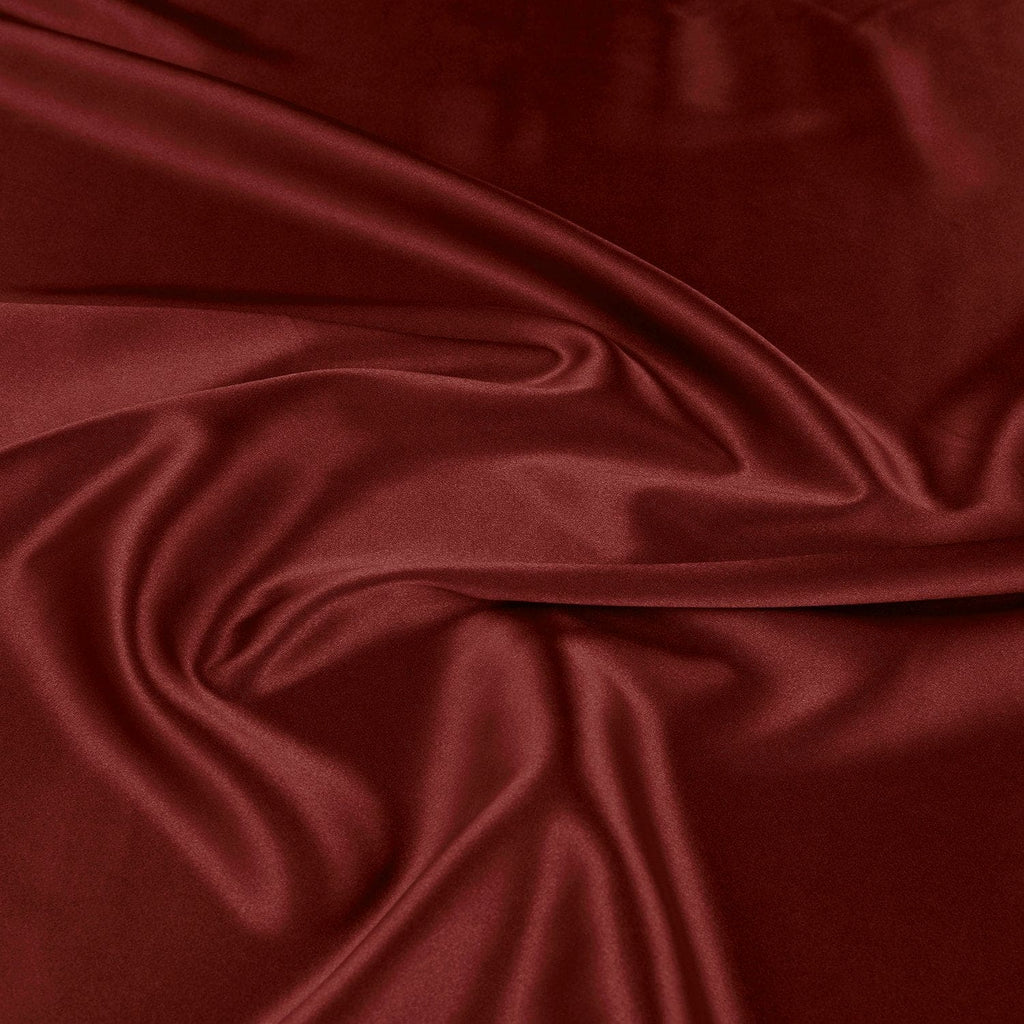 ANNABELLE STRETCH SATIN | 1173 PURE CINNAMON - Zelouf Fabrics