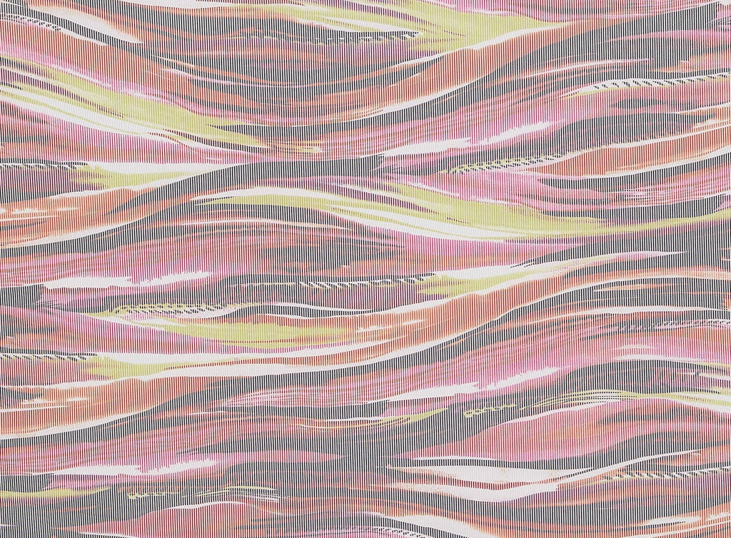 933 BLK/RED | 11745-4561 - LUCKY MESH PRINT - Zelouf Fabrics