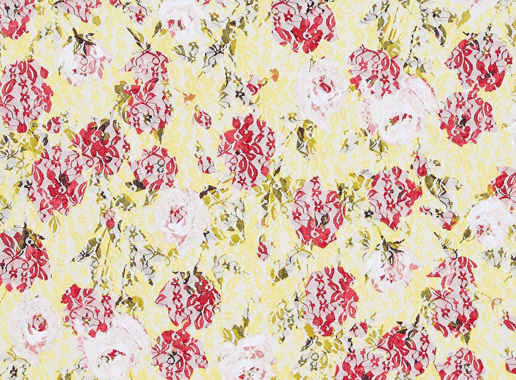 NYLON LACE PRINT  | 11775-4527  - Zelouf Fabrics