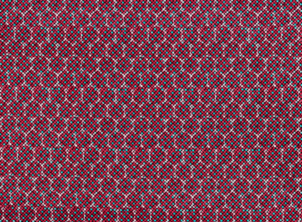 STRETCH POPLIN PRINT  | 11855-5551  - Zelouf Fabrics