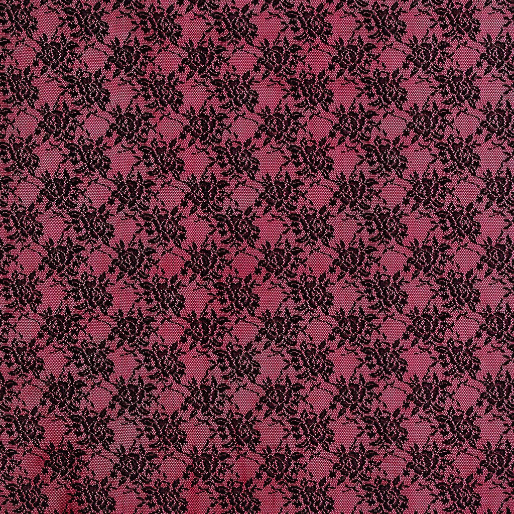 BONDED LACE | 11886-4516 393 SCARLETT/BL - Zelouf Fabrics