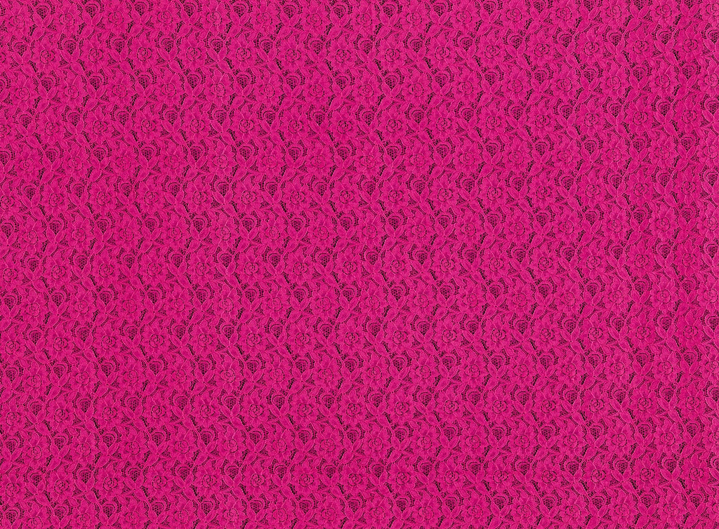 338 FUSHSIA | 12019-4615 - COTTON NYLON LACE - Zelouf Fabrics