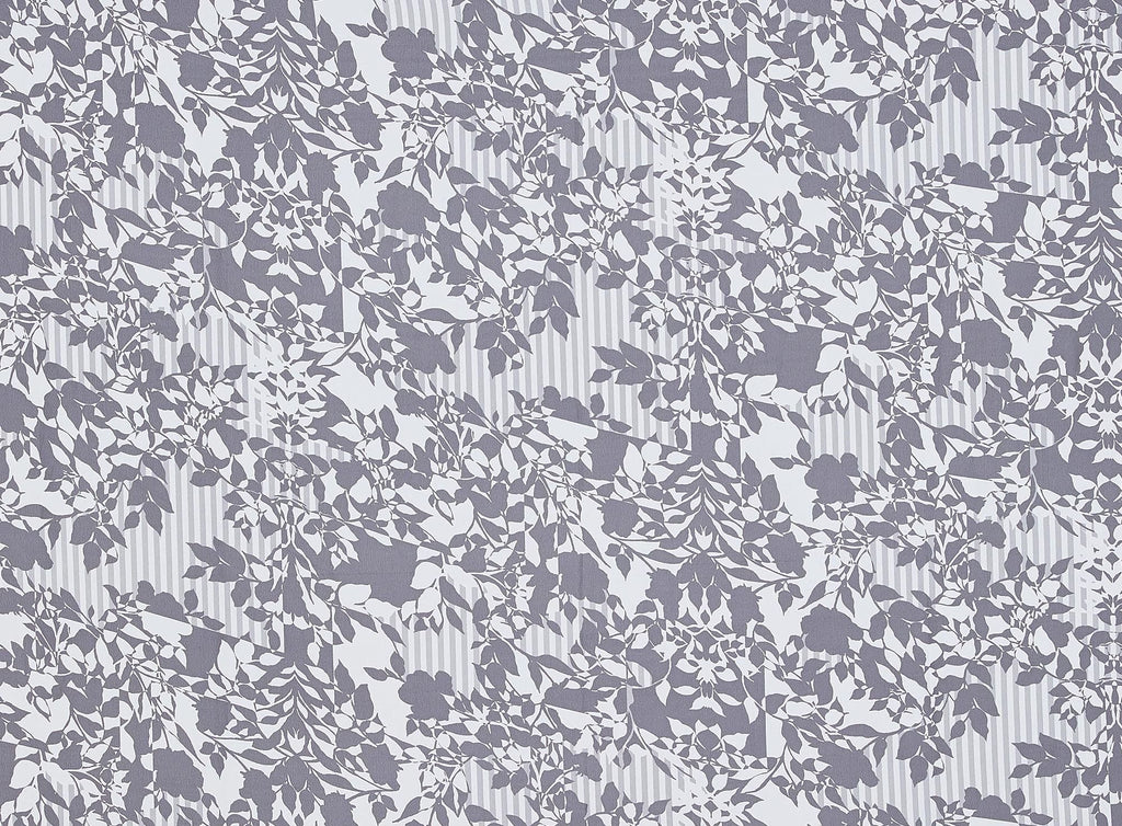901 BLK/GRAY | 12045-3333 - CHINESE HIGH MULTI CHIIFON PRINT - Zelouf Fabrics