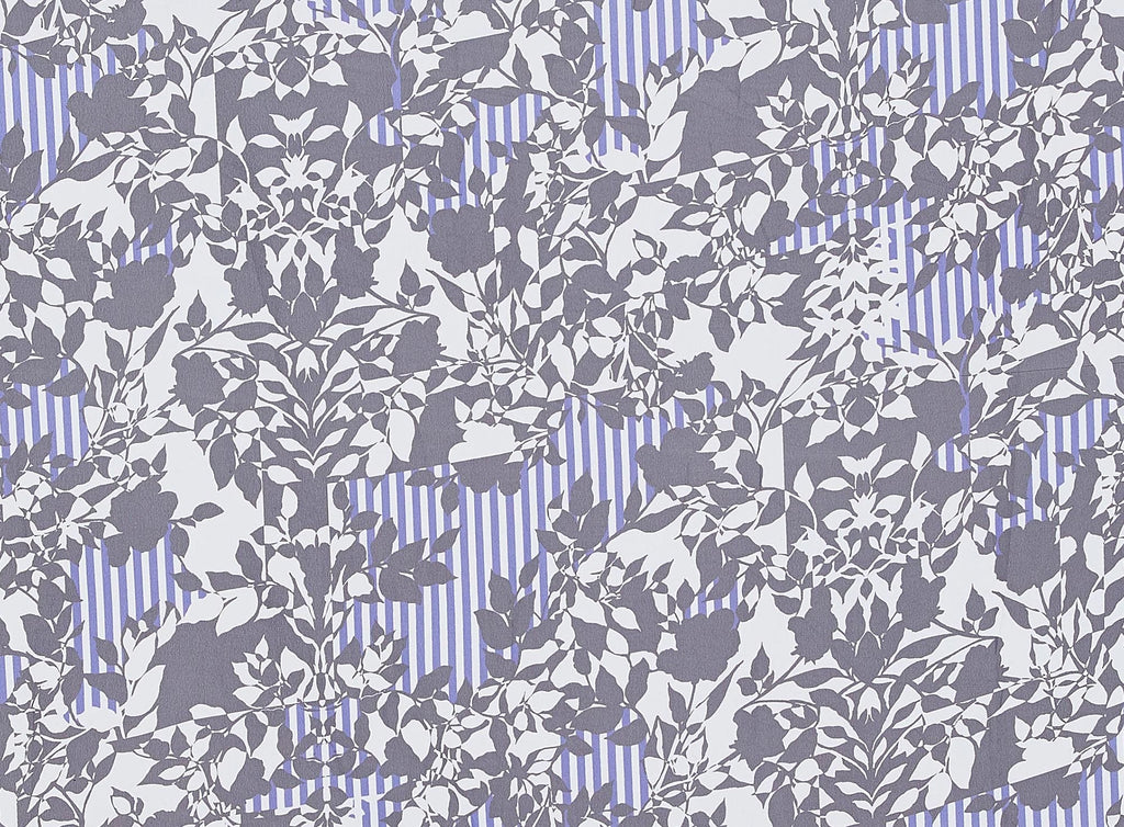 941 BLK/BLUE | 12045-3333 - CHINESE HIGH MULTI CHIIFON PRINT - Zelouf Fabrics