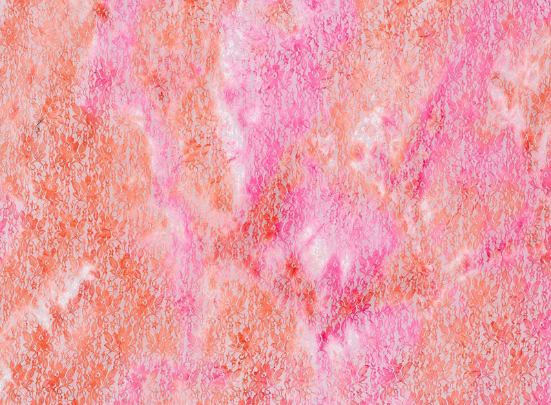 POLYESTER SPANDEX LACE PRINT  | 12064-3224