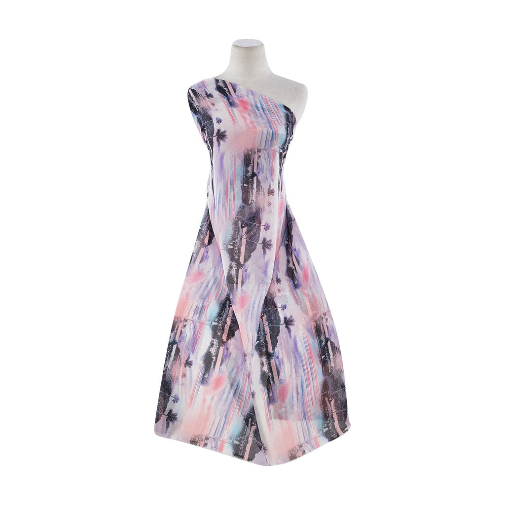 631 LILAC/BLUSH | 12126-835 - HIGH MULTI CHIIFON PRINT - Zelouf Fabrics