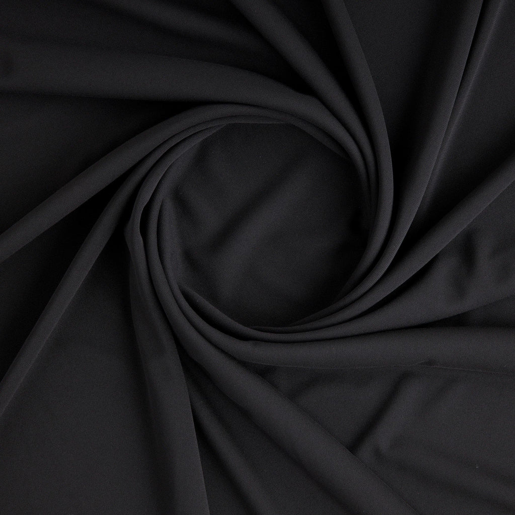 MATTE JERSEY KNIT | 621 BLACK - Zelouf Fabrics