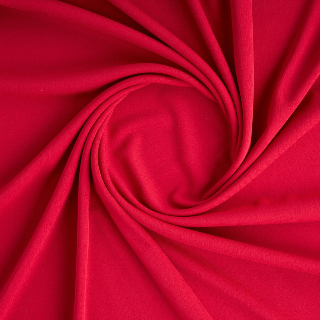 MATTE JERSEY KNIT | 621 DK RED - Zelouf Fabrics