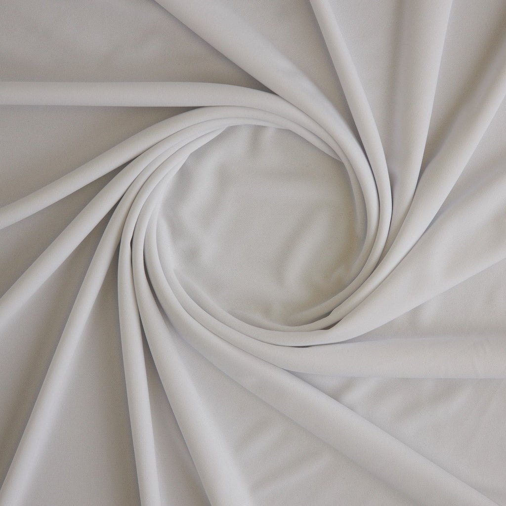 PURE WHITE | 621 - MATT JERSEY - Zelouf Fabrics