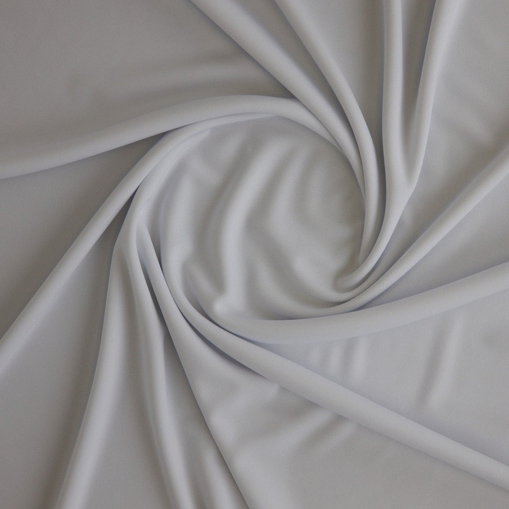 MATTE JERSEY KNIT | 621 WHITE - Zelouf Fabrics