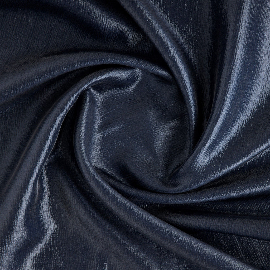 LUX NAVY | 2577 - GLOSS WASHER SHIMMER - Zelouf Fabrics