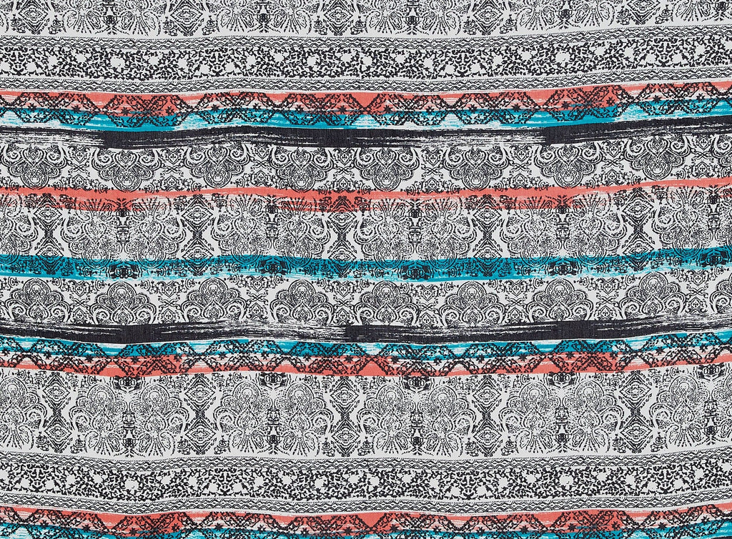 SKYLAR RAYON CREPE PRINT  | 12378-4638  - Zelouf Fabrics