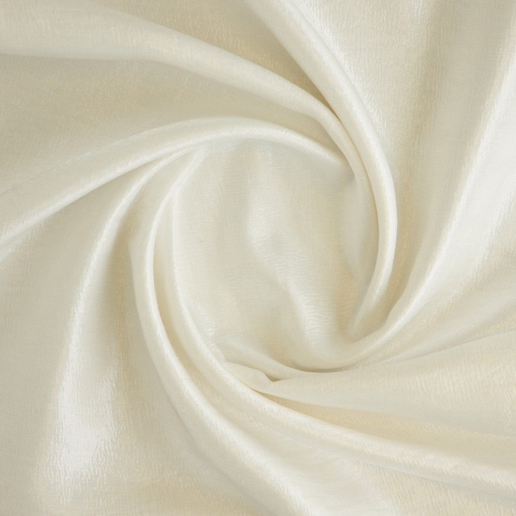 GLOSS WASHER SHIMMER  | 2577 LUX IVORY - Zelouf Fabrics