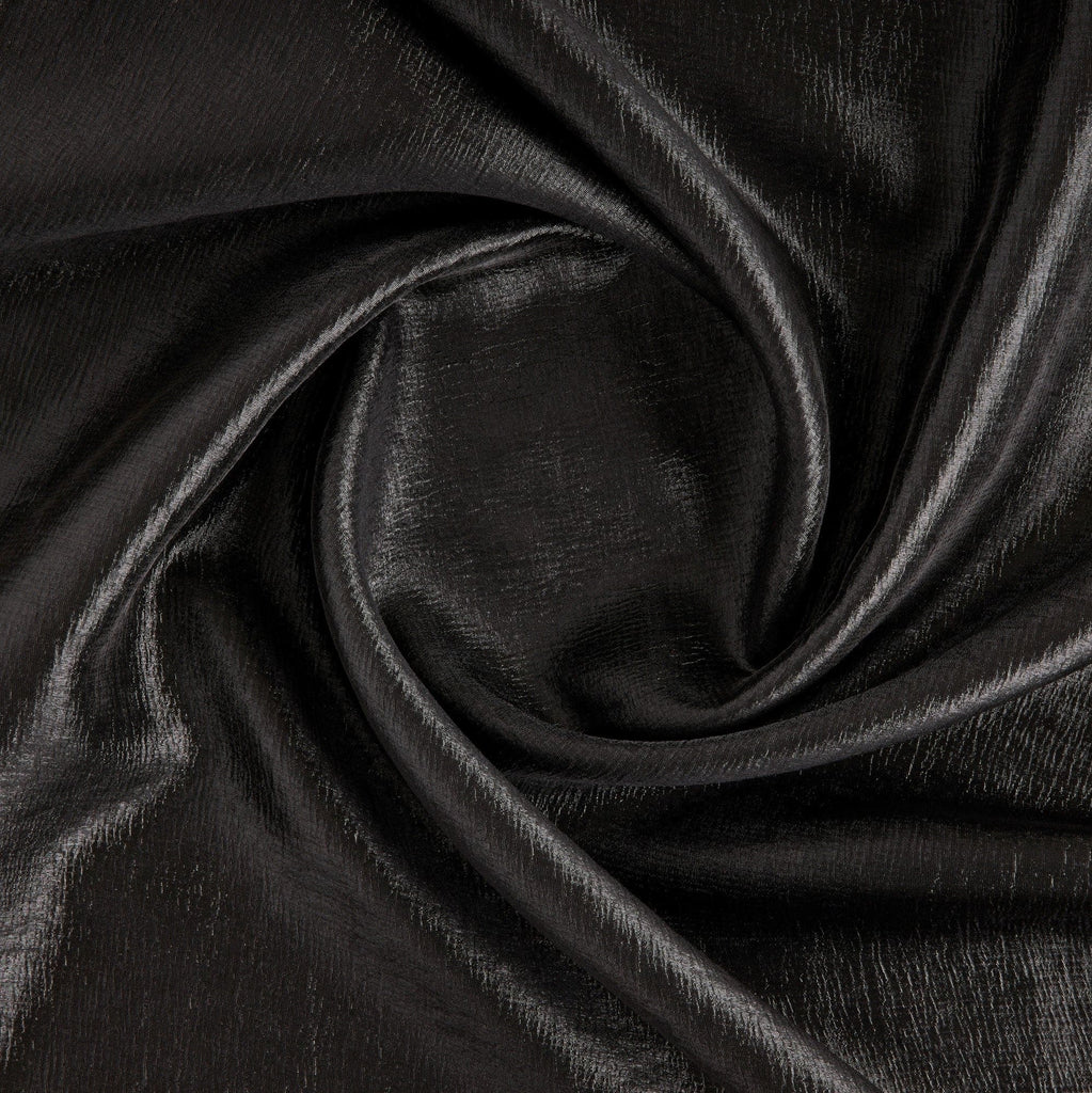 GLOSS WASHER SHIMMER  | 2577 LUX BLACK - Zelouf Fabrics